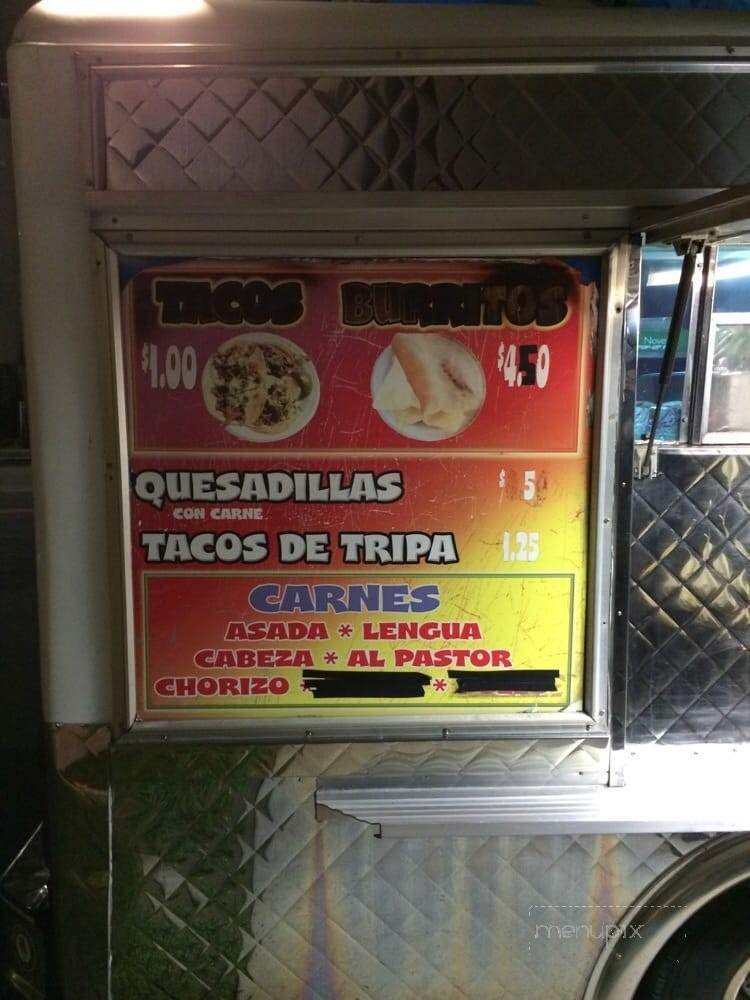Los Primos Taco Truck - Huntington Park, CA menu_pic