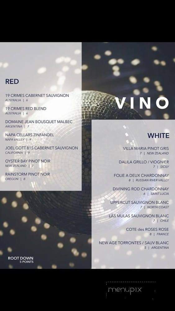 Root Down - Jacksonville, FL menu_pic