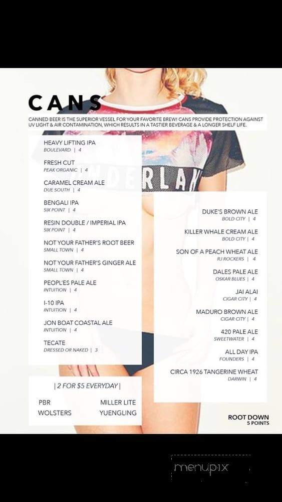 Root Down - Jacksonville, FL menu_pic