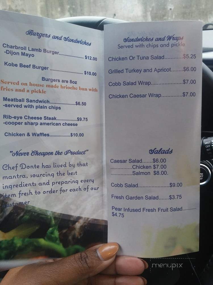 Chef Donte's Delicious Dishes - Philadelphia, PA menu_pic