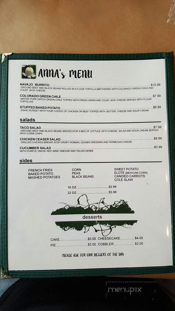 Lillybelle Cafe - Quinlan, TX menu_pic