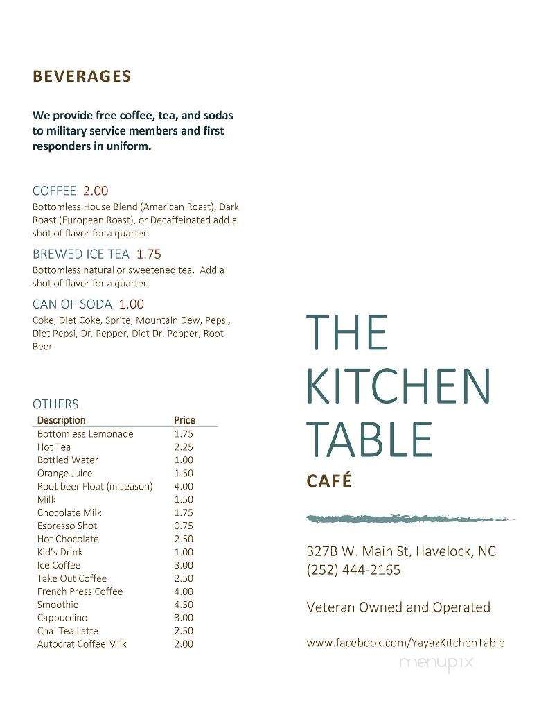 /28154469/The-Kitchen-Table-Havelock-NC - Havelock, NC