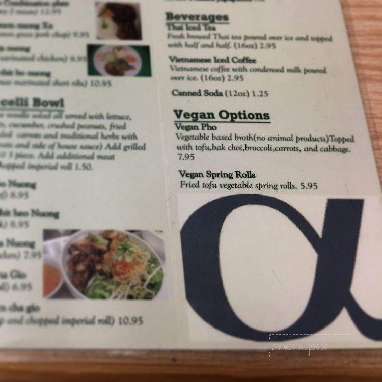 AL PHO - Santa Maria, CA menu_pic