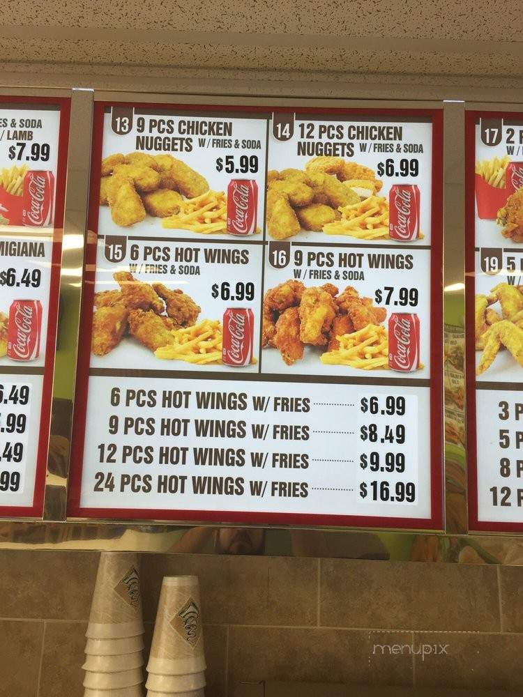 New York Fried Chicken - South Bound Brook, NJ menu_pic