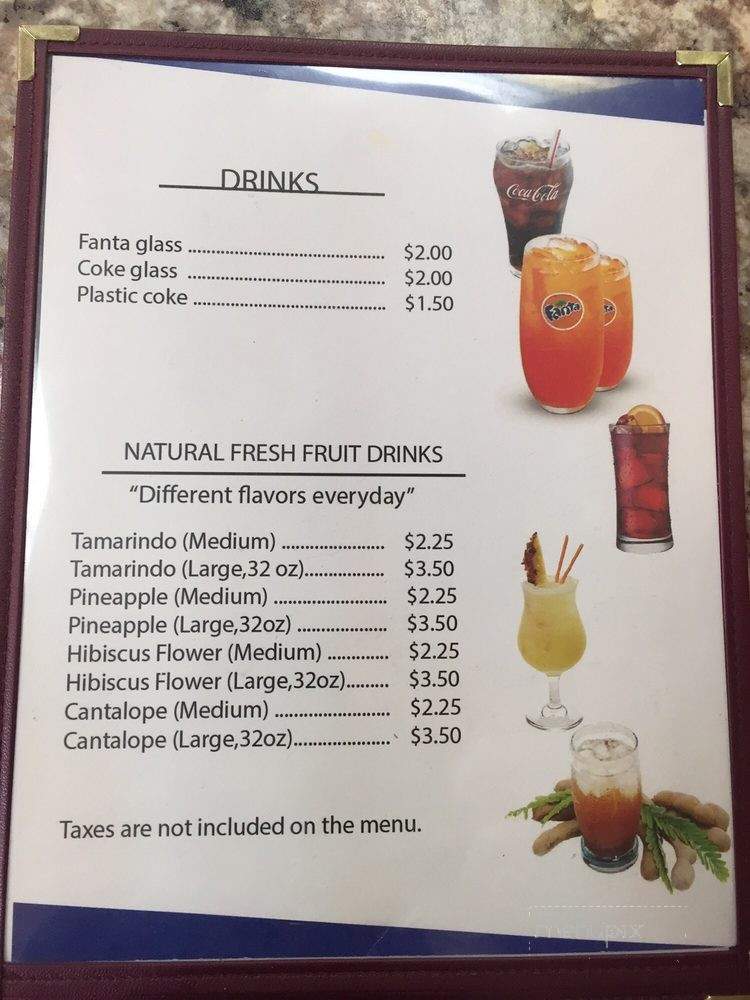 Raices Latinas - Savannah, GA menu_pic