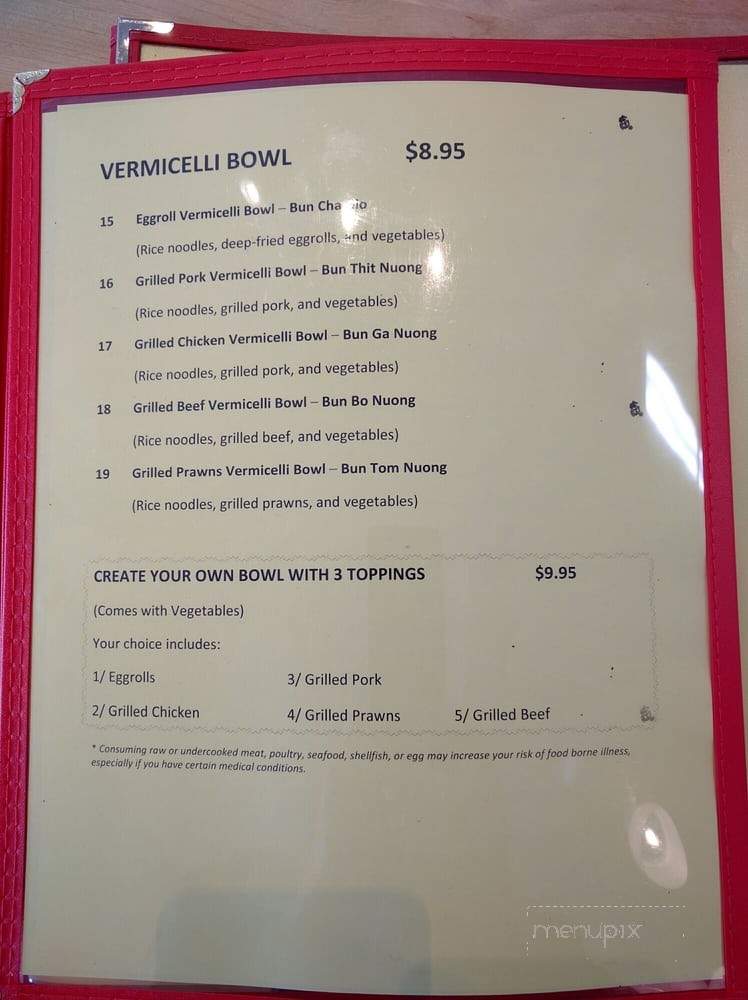 Wend's Cafe - Castro Valley, CA menu_pic