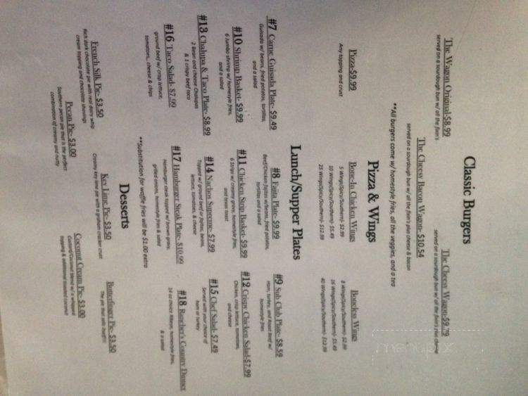 The Chuck Wagon - Tilden, TX menu_pic