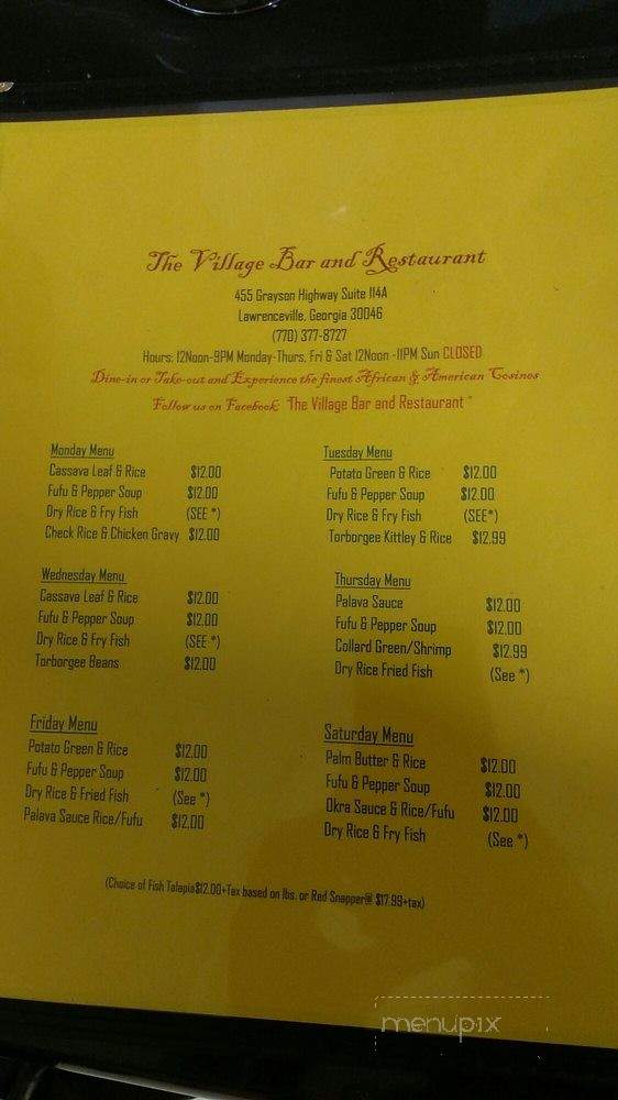 /28161937/The-Village-Bar-And-Restaurant-Lawrenceville-GA - Lawrenceville, GA