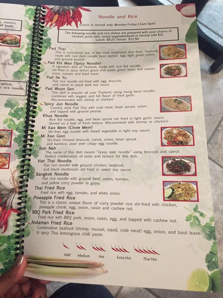 Viet Thai - Florissant, MO menu_pic