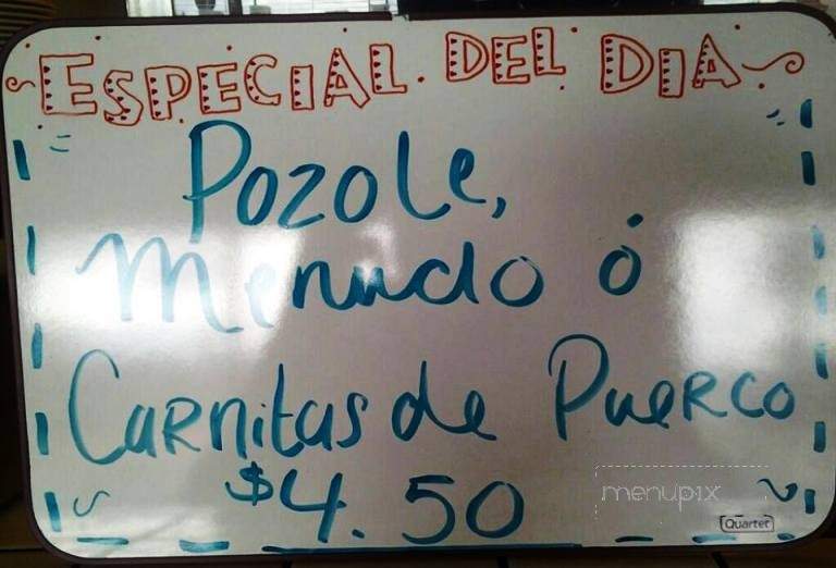 El Snappy Mexican Food - Phoenix, AZ menu_pic