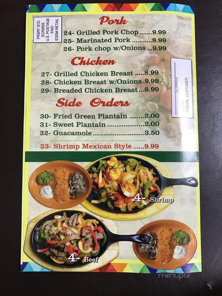 El Jalapeno - Hamilton Township, NJ menu_pic