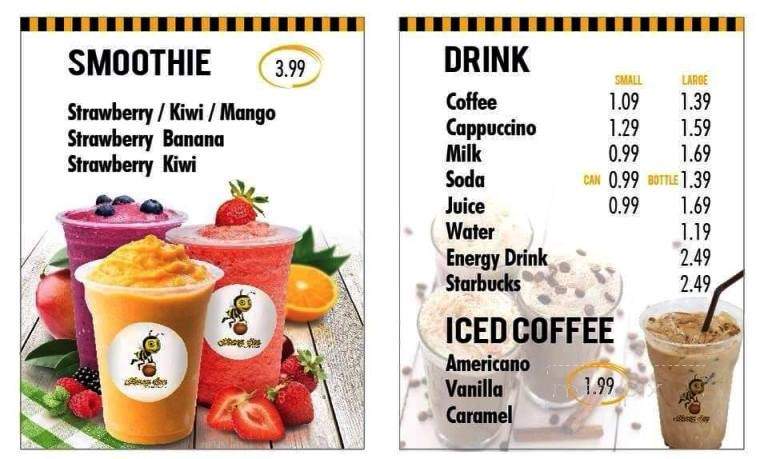 Honey Bee Bakery - Moore, OK menu_pic