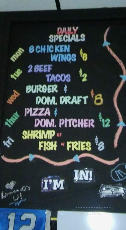 The Rec Room Bar and Grill - Lynnwood, WA menu_pic