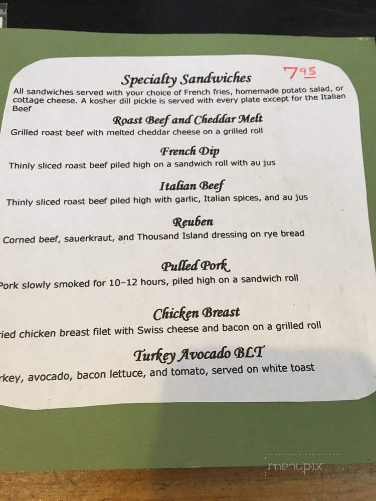 Chuck's Seasoned Grill - Canon City, CO menu_pic