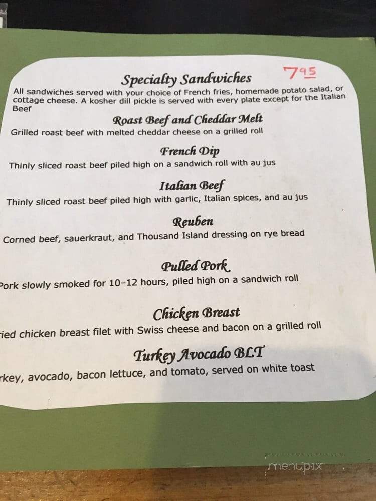 Chuck's Seasoned Grill - Canon City, CO menu_pic