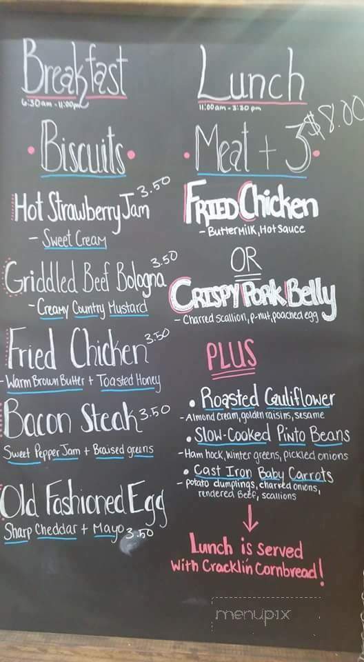 Restaurant Lorene - Young Harris, GA menu_pic