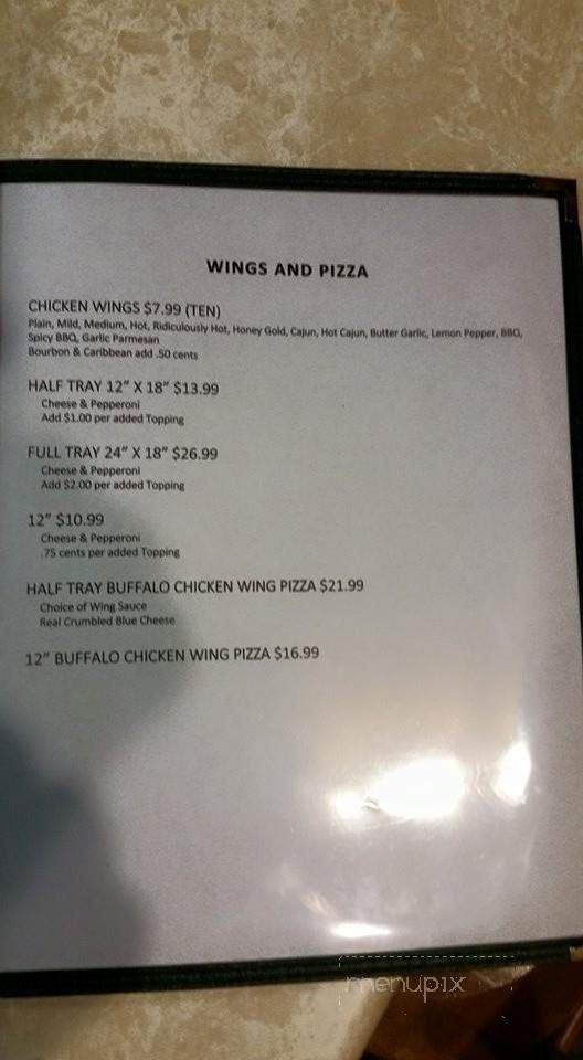 The Michaels Cabin Restaurant - Limestone, NY menu_pic