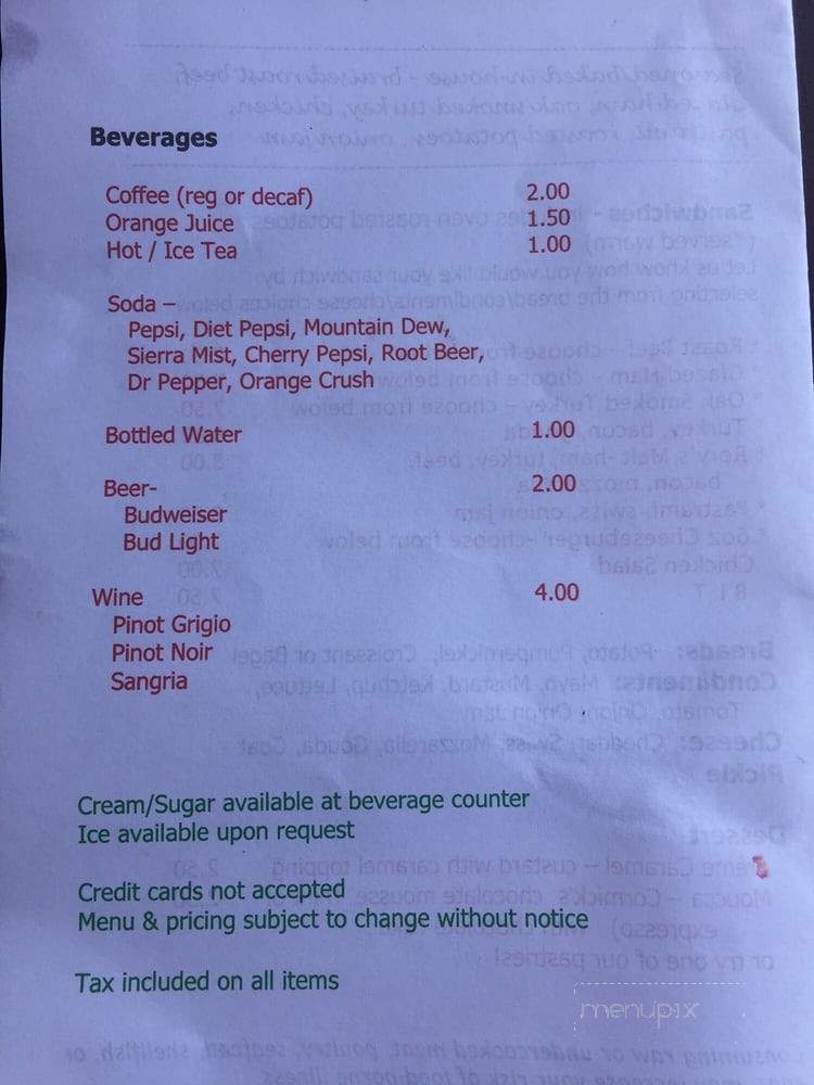 Cormicks - Venice, FL menu_pic