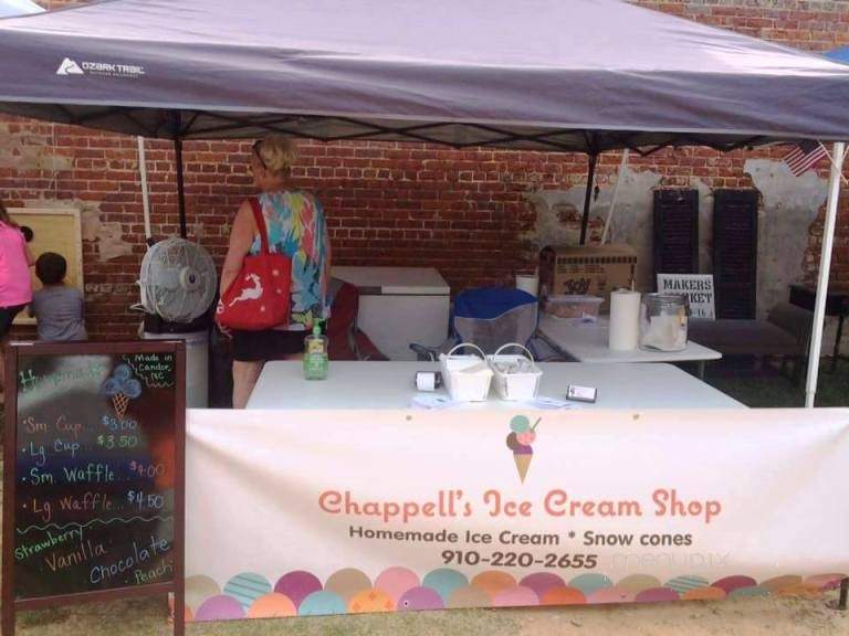 Chappell's Ice Cream - Candor, NC menu_pic