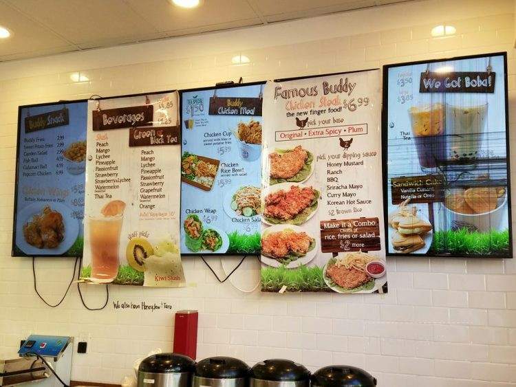 Buddy Chicken - Arcadia, CA menu_pic