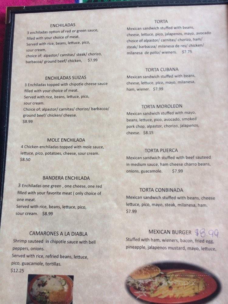 Taqueria Moroleon - Springfield, IL menu_pic