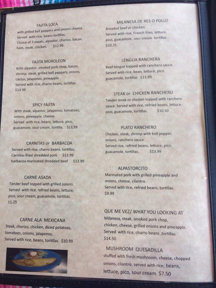 Taqueria Moroleon - Springfield, IL menu_pic
