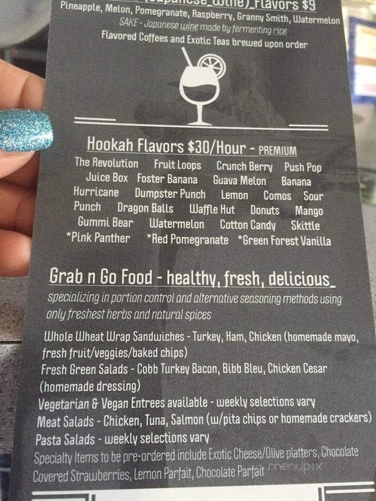 Blu Verde Lounge - Arlington, TX menu_pic