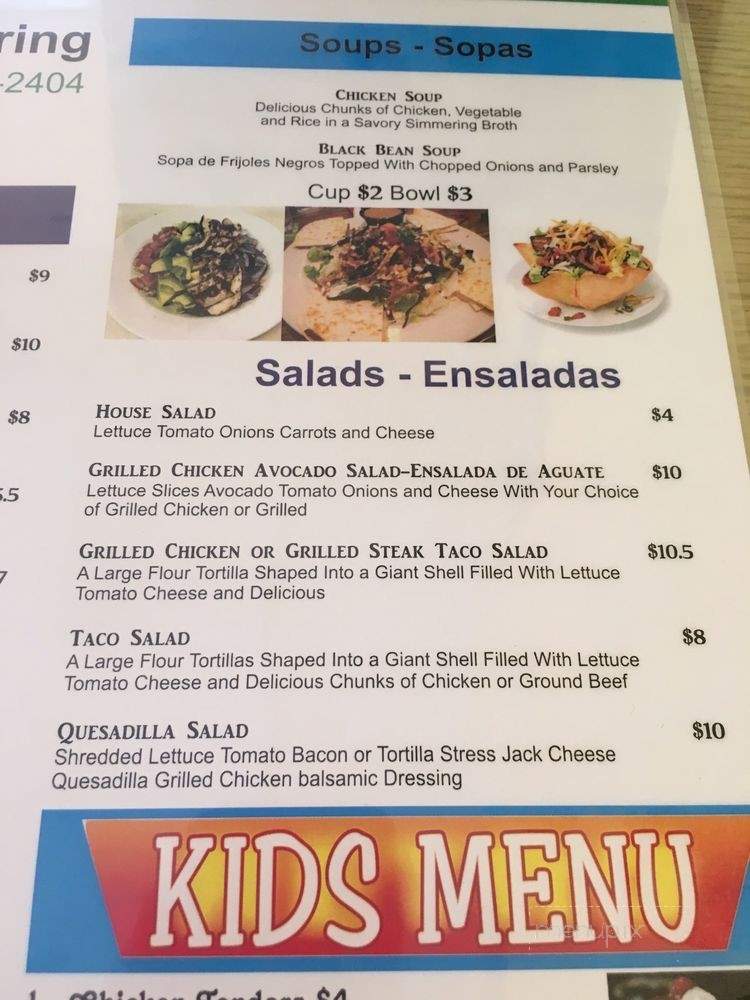 Quates Mexican Restaurant - Oakland Park, FL menu_pic