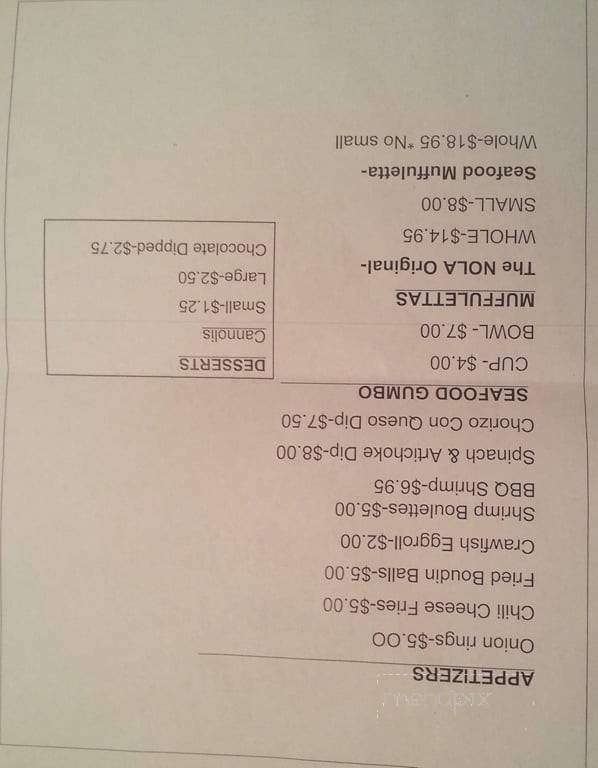 Charro's Hot Tamales - Picayune, MS menu_pic