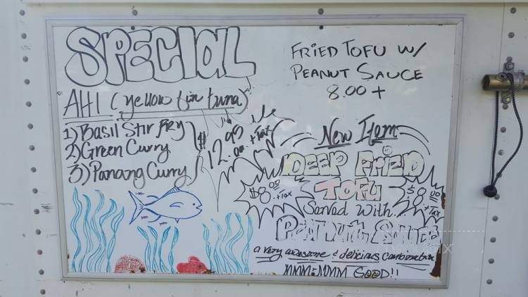 Panda's Thai Food Truck - Haleiwa, HI menu_pic
