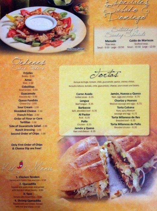 Taqueria La Unica - Logan, UT menu_pic