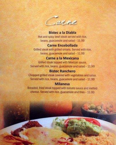 Taqueria La Unica - Logan, UT menu_pic