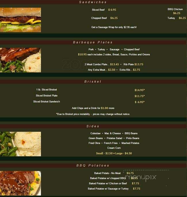 Boudreaux's Best Smokehouse - Katy, TX menu_pic
