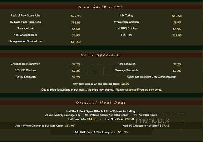 Boudreaux's Best Smokehouse - Katy, TX menu_pic