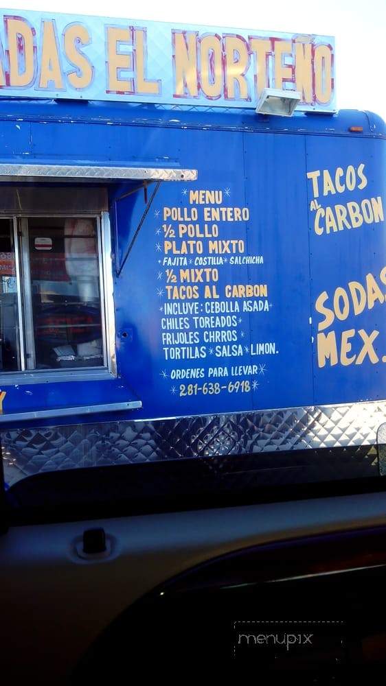 El Norteno - Houston, TX menu_pic