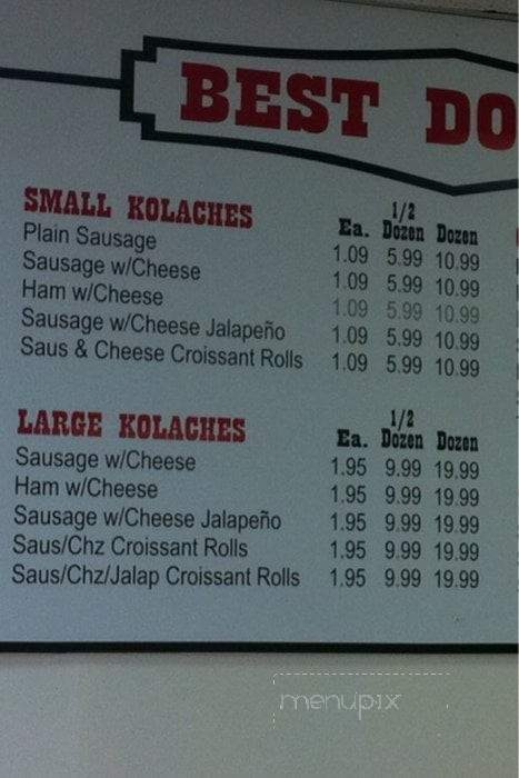 Katy Donuts - Katy, TX menu_pic
