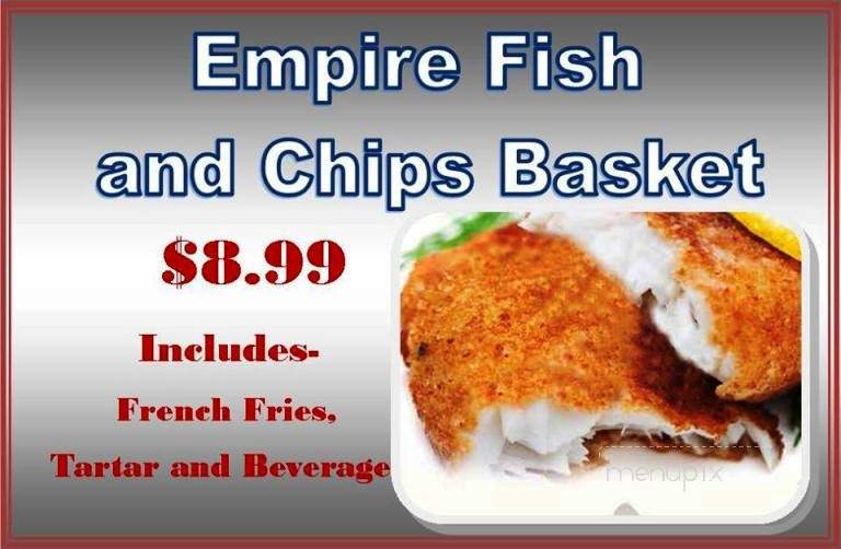 Empire Grill - Blaine, MN menu_pic