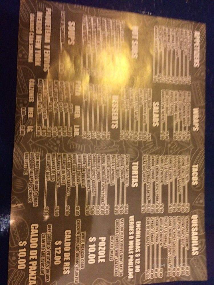 Caborcas Mexican Restaurant - Montgomery, NY menu_pic