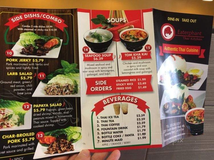 Eaterphant - Monterey Park, CA menu_pic