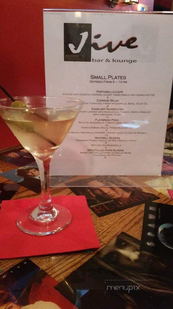 Jive Bar & Lounge - Milford, PA menu_pic
