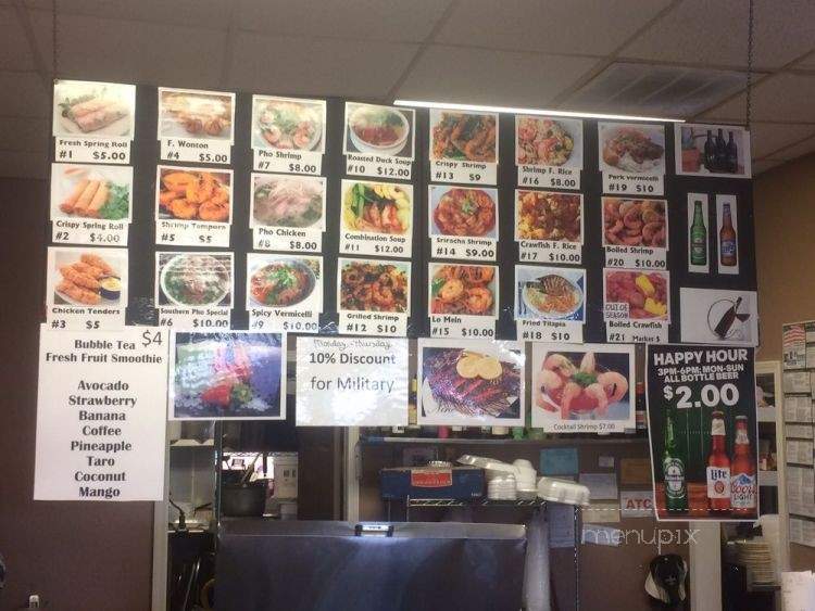 Southern Pho - Bossier City, LA menu_pic
