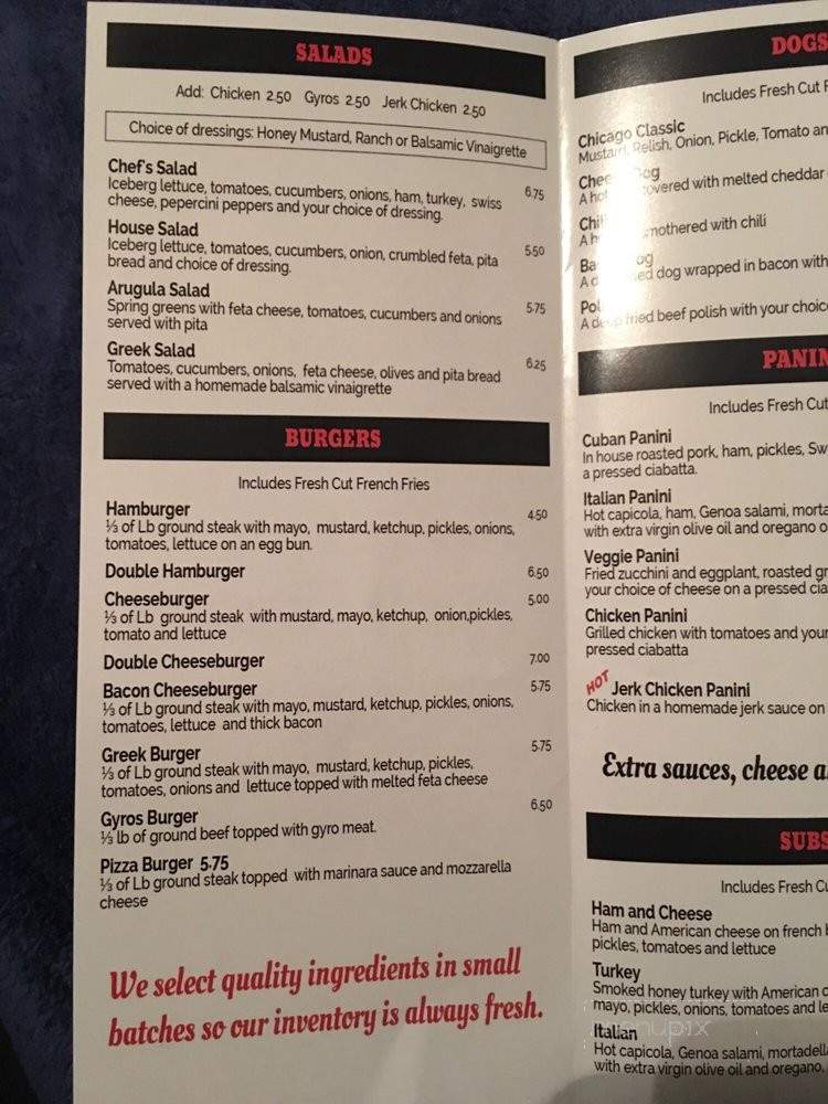 Gogo's - Chicago, IL menu_pic