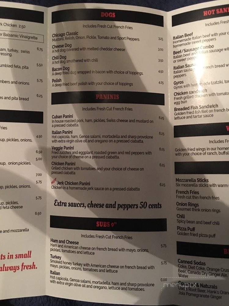 Gogo's - Chicago, IL menu_pic