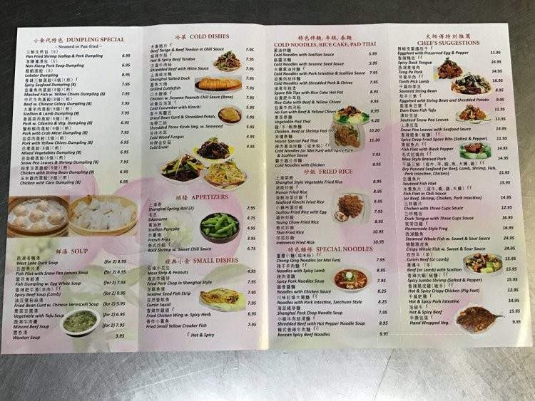 Dumpling House - Philadelphia, PA menu_pic