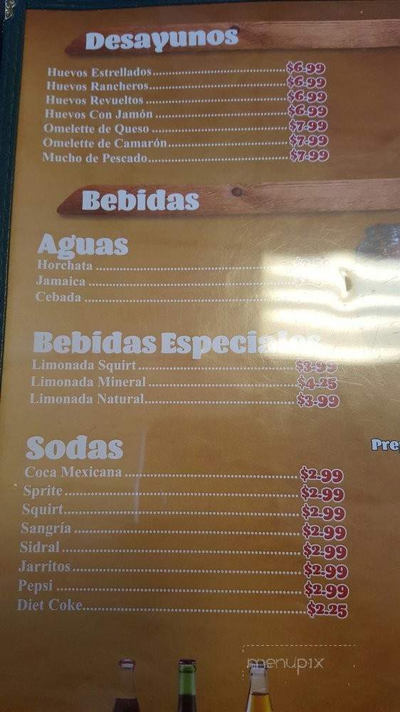 Mariscos La Lomita De Culiacan - North Las Vegas, NV menu_pic