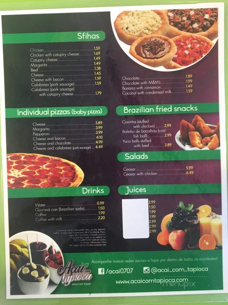 Acai Com Tapioca - Deerfield Beach, FL menu_pic