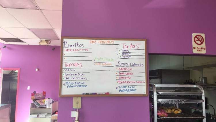 La Santa Cruz Bakery - Gilroy, CA menu_pic