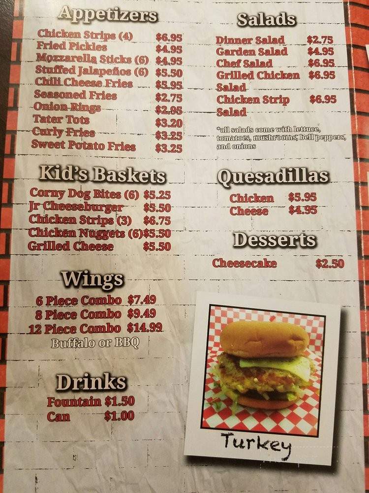 Jimmy's Burgers - Grand Prairie, TX menu_pic