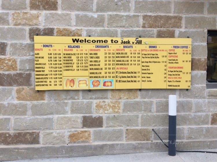 Jack N Jill Donuts - Killeen, TX menu_pic