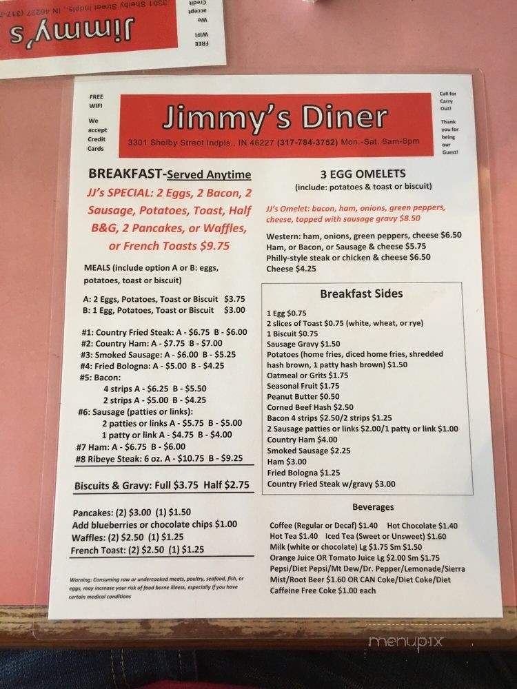 /28233037/Jimmys-Diner-Indianapolis-IN - Indianapolis, IN